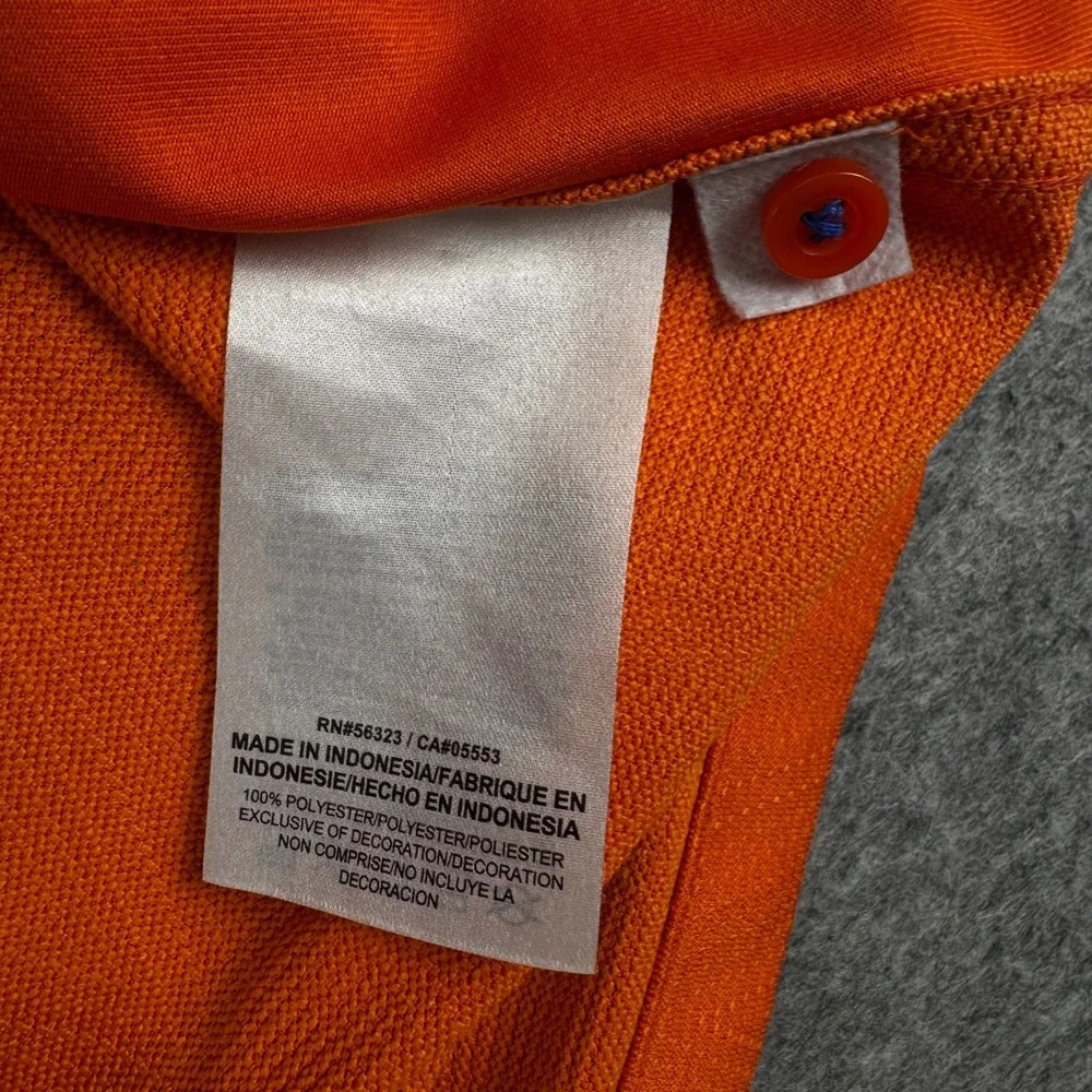 Nike Dri Fit Florida Gators Polo Shirt Polyester Orange Mens Small S